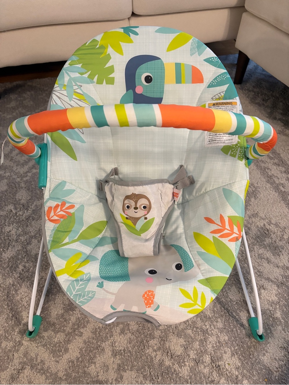 Bright Starts - Rainforest Vibes Bouncer